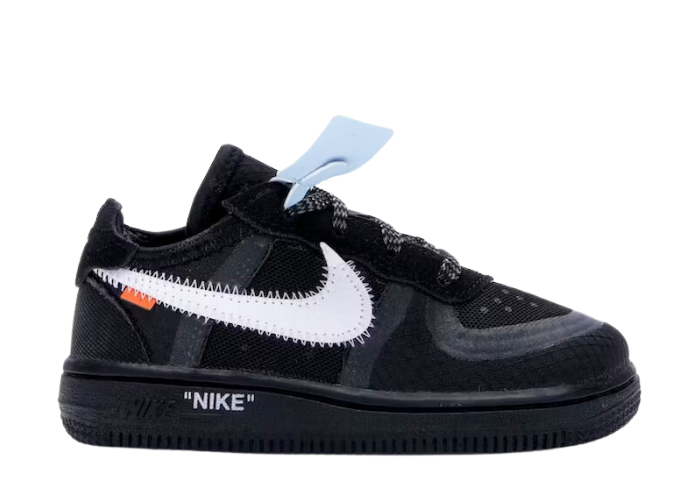 Nike Air Force 1 Low Off-White Black White (TD) - BV0853-001